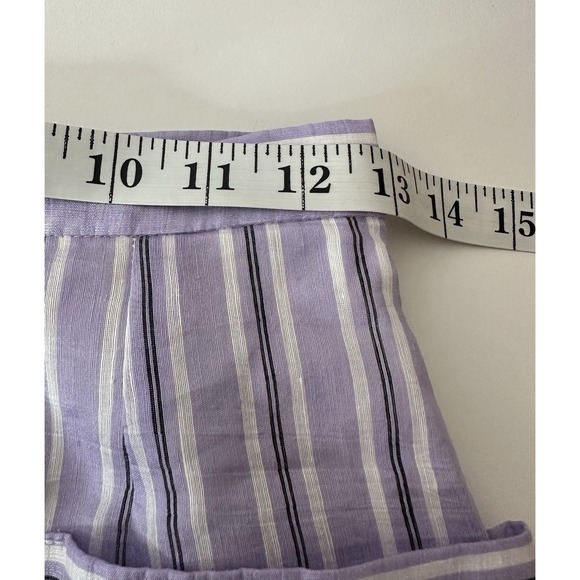 Sandro Midi Skirt Womens Size‎ 34 Linen Blend Ruffle Cóctel Designer Lined New - Picture 10 of 16